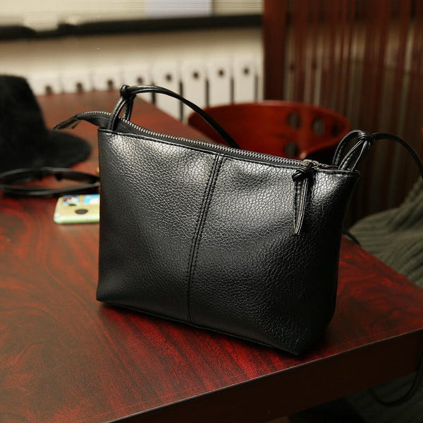 Women Messenger Bag Designer Handbags Zipper Leather Crossbody Handbags Women Famous Brands Shoulder Bag