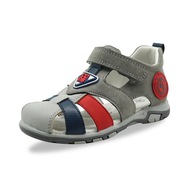 Foreign Trade Boy Velcro Sandals Summer New Children Baotou Sandals Sports Beach Shoes Baby Shoes