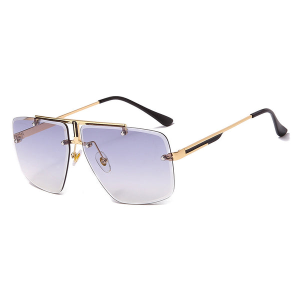 Fashion Sunglasses Men And Women Frameless Trim Square Sunglasses Men'S Trend 0.5 Glasses 1850