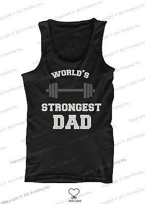 World's Strongest Dad Tank Top - Father's Day Gift