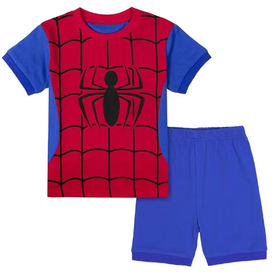 Children's clothing short sleeved home clothing baby underwear pajama set