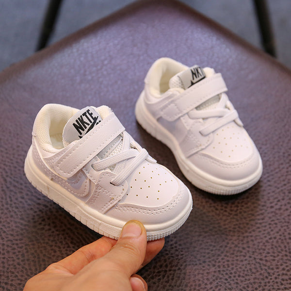 Children's Sneakers Spring And Autumn Children's Sports Shoes Boys Baby Shoes Casual Shoes Girls White Shoes