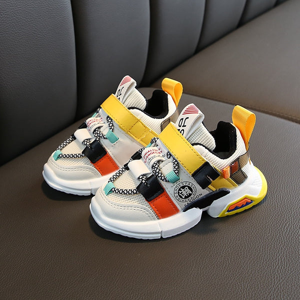 New Arrivals Kids Shoes for Boys Baby Toddler Sneakers Fashion Boutique Breathable Little Children Girls Sports Shoes Size 21-30