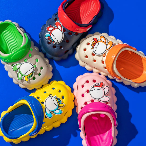 New Children's Hole Shoes Baby Children's Shoes Boys And Girls Summer Cute Outer Wear Toddler Soft Bottom Sandals And Slippers