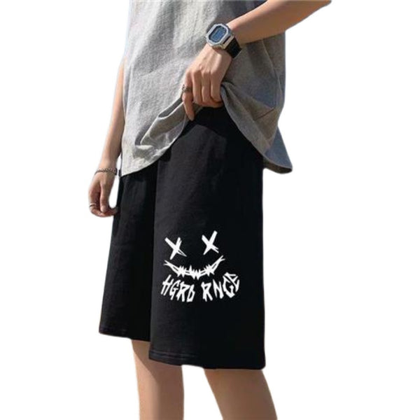 New Casual Pants Men\'s Summer Shorts Men\'s Korean Trend Loose  Hong Kong Style Straight Sports Pants