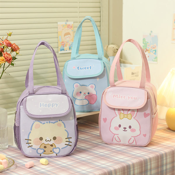 Portable Bento, Lunch Box, Bag, Heat Preservation Belt, Lunch Bag, Pocket, Office Worker, Japanese Primary School Student