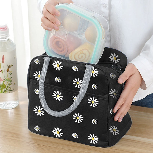 Daisy Office Workers Portable Bag, Student Lunch Box Bag, Lunch Bag, Thermal Insulation Bag, Cold Insulation Bag
