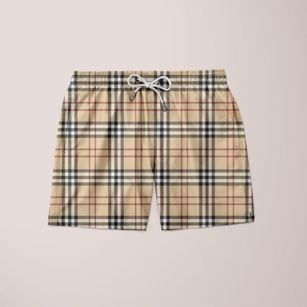 Burberry Old Branded Pattern Shorts