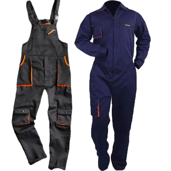 Work Overall Uniforms Men Women Working Coveralls Welding Suit Car