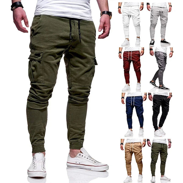 Running Jogging Pants Men Hip Hop Joggers Streetwear Fashion Casual