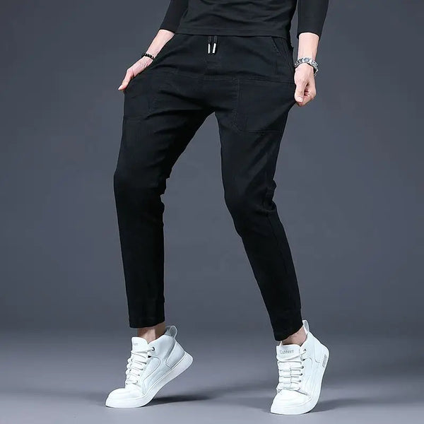 High Quality Men’s Street Fashion Multi-pockets Casual Pants,Harem