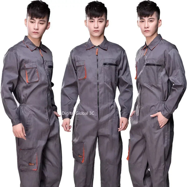 Work Overall Uniform Men Women Working Coveralls Welding Suit Car