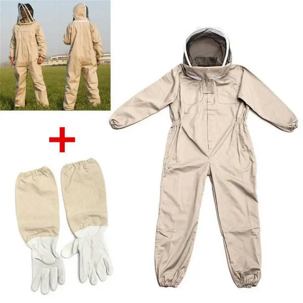 Beekeeping Suit Protective Beekeeping Clothes for Men and Women Hooded